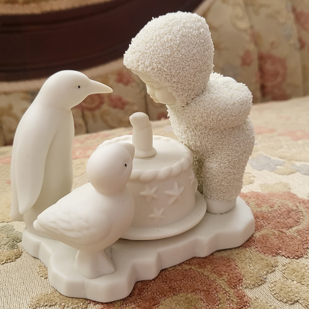 Dept 56 Snow Babies "Make A Wish" Retired